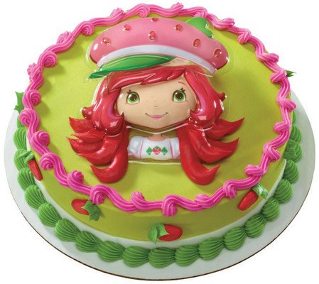 Strawberry Shortcake Birthday Cakes on Strawberry Shortcake Berrylicous Faces Decoset   Cake Decorating