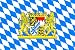 Flagge Bayern mit L�wen und Wappen  90*150 cm