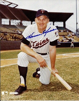 Autographed/Hand Signed Harmon Killebrew Minnesota Twins 8x10 Photo