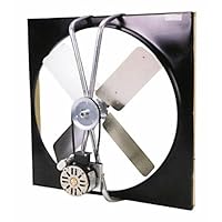 Ventamatic CX30BD-2SPD Belt Drive Whole House Fan With Automatic Shutter