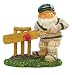 Woodland Wilf Gets Bowled Over playing Cricket