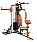 Christopeit Fitness-Station Profi Center, Braun, 9188