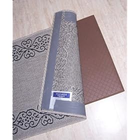 Click here to buy Safavieh Rug over our Original Basketweave Gel-Tec Anti-fatigue Kitchen Mat for Comfort and Beauty.....