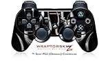 Sony PS3 Controller Skin Metal Flames Chrome