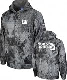 New York Giants 2010 Sideline United Full-Zip Hooded Sweatshirt