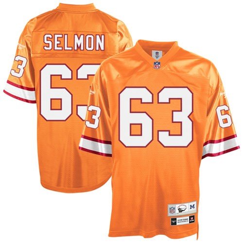 Lee Roy Selmon Orange Reebok NFL Premier Throwback Tampa Bay Buccaneers Jersey - Large