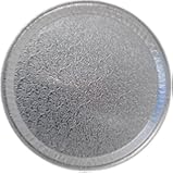 Durable Packaging 12FT-25  Disposable Aluminum Round Flat Serving Tray, 12" (Pack of 25)