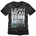 Drum T-shirt Lean Mean Drumming Machine