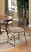 Kitchen & Housewares : Antique Brown Dinette Side Chairs By Coaster Furniture