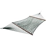 Buy Strathwood Basics Colored Polyester Rope Hammock, Green by Strathwood