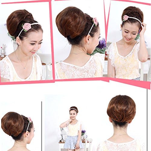 MAYSU Calyx Shape Clip In Hair Wrap Ponytail Updo Clip in Hair Pieces-PP06