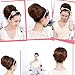 MAYSU Calyx Shape Clip In Hair Wrap Ponytail Updo Clip in Hair Pieces-PP06