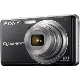 Sony Cyber-shot DSCS950B - Black (10.1 MP, 4x Optical Zoom) 2.7 inch LCD
