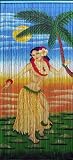 135 Strands Bamboo Door Beads with Hula Dancer