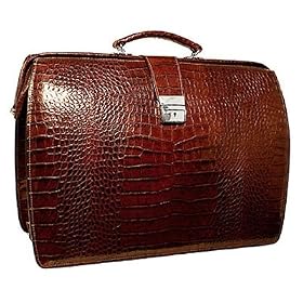 Buy Jack Georges Croco Collection Classic Briefbag by Jack Georges
