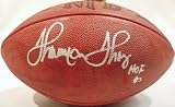 Thurman Thomas Autographed Football with HOF 07 Inscription
