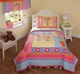 Lillys Bouquet Full / Queen Quilt With 2 Shams