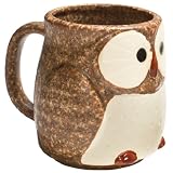 Stoneware Owl Mug