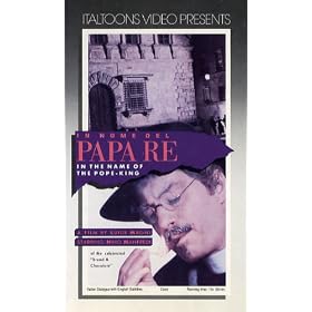 In the Name of the Pope King (In Nome Del Papa Re) [VHS]