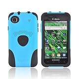 Blue Black Trident Aegis Hard Plastic Case w Screen Protector For Samsung V ....