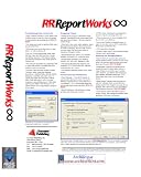 R&R ReportWorks infinity English CD générateur détat R&R Report Writer