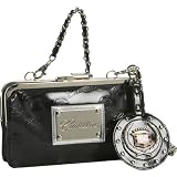 Ashley M Cadillac Metallic Shine Shoulder Bag