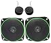 Samsonic Onmca_381 4 Inch Car Speaker (Set Of 2) & Tweeter RS.495.00