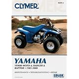 Clymer Yamaha: YFM80 Moto-4, BADGER & Raptor - 1985-2008 (Clymer Motorcycle... by Sherwood Lee