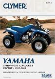 Clymer Yamaha: YFM80 Moto-4, BADGER & Raptor - 1985-2008 (Clymer Motorcycle Repair)