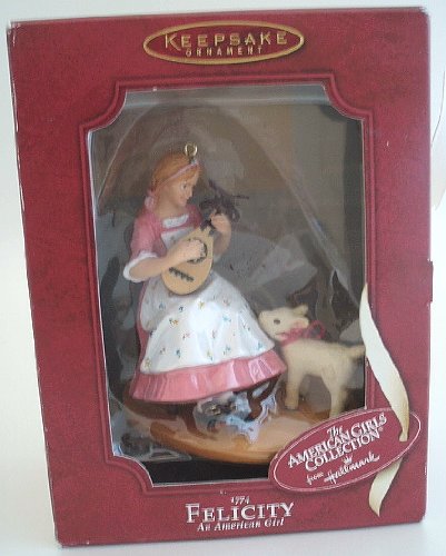 2003 Felicity American Girl Doll Collection Hallmark Ornament