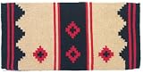 Mayatex Saddle Blanket - Apache - Black and Fawn