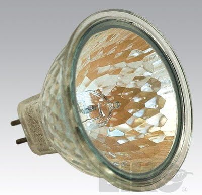 **10 PACK** EiKO 18001 SoLux True Daylight Narrow Spot 50 Watt MR16 Halogen Lamp, 10 Degree Beam Angle, 12 Volt, 4700 Kelvin
