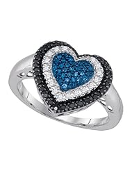 0.27CTW-DIA FASHION HEART RING