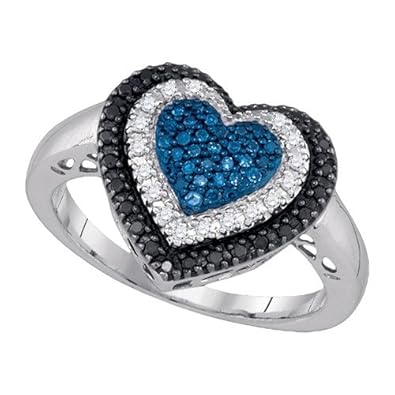 Cheap Girls Jewelry 0.27CTW-DIA FASHION HEART RING For Sale