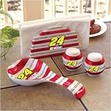 Jeff Gordon NASCAR Ceramic Tabletop Trio