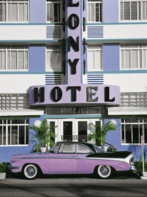(16x20) Joseph Sohm Miami South Beach Art Print Poster
