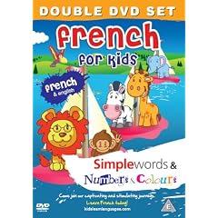French for Kids DVD Set 2011: Simple Words DVD & Number and Colours DVD
