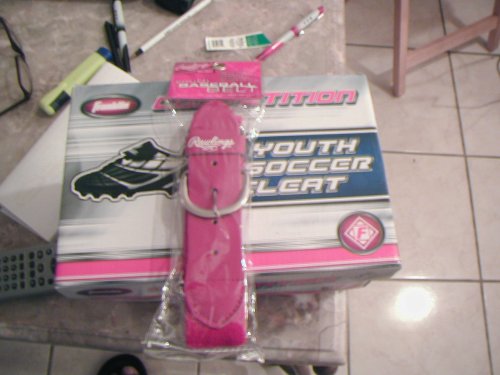 Rawlings Youth Baseball Belt in Red