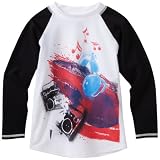 Charlie Rocket Boys 2-7 Shark Bite Rash Guard Shirt