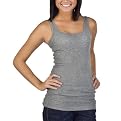 Mossimo Supply Co. Juniors Long and Lean Tank Top - Heather Gray