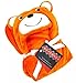 BRANDONN FLUFFY AND FUR ORANGE TEDDY BLANKET FOR BABIES RS.299.00