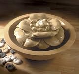 Review Haddonstone  / Lotus Flower Pebble Bowl Fountain