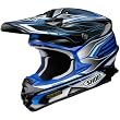 Shoei Malice VFX-W MX Motorcycle Helmet w/ Free B&F Heart Sticker Bundle - TC-2