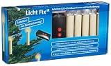 Niko Licht Fix IR 74004 10x kabellose LED-Christbaumkerzen mit Fernbedienung und Batterien