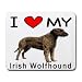 I Love My Irish Wolfhound Mouse Pad