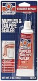 Permatex 80335-12PK Muffler and Tailpipe Sealer – 3 oz., Pack of 12