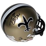 Drew Brees Autographed New Orleans Saints Mini Helmet - Brees Holo