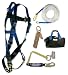 FallTech 7595RA Contractor Harness with Roofer's Kit with Bag, Universal Fit