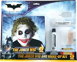 Joker Costume Make Up Kit With Wig