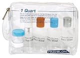 1-Quart Zip-Top Bag with Plastic Bottles